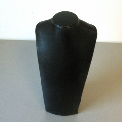 Buste, velours, zwart, 14 x 25 cm (1 st.)