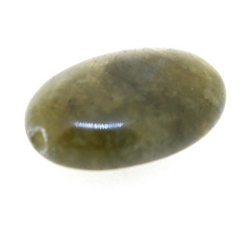 Halfedelsteen kraal, Labradorite ovaal, plat, 18 x 13 mm (3 stuks)
