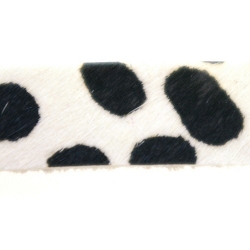 Bontje, wit/zwart, Dalmatiër, 10 mm (60 cm)