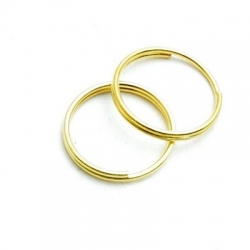 Ring split goud 8 mm (10 gram)